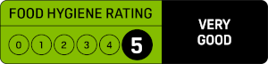 5* Food hygiene rating
